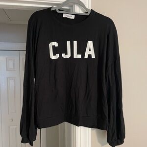 Carlyjean Los Angeles Boxy Crop Longsleeve OG Sweatshirt